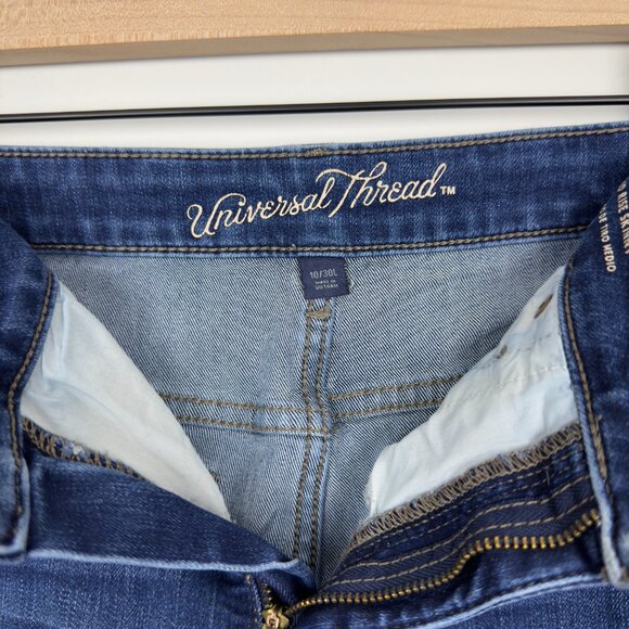 Women's Mid-Rise Skinny - Universal Thread™ Medium Wash Size 10 - Picture 4 of 7